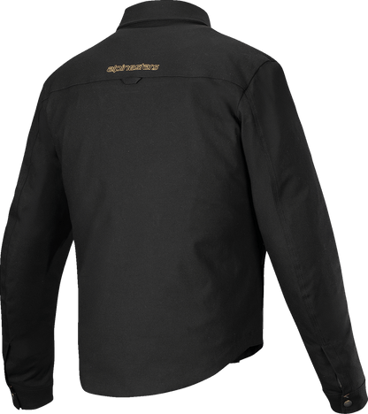 Alpinestars Bryon WR Water-Resistant Overshirt - Black, 2XL - Part 4300126-10-2X - Kelly Motorsports