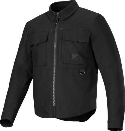 Alpinestars Bryon WR Water-Resistant Overshirt - Black, 2XL - Part 4300126-10-2X - Kelly Motorsports