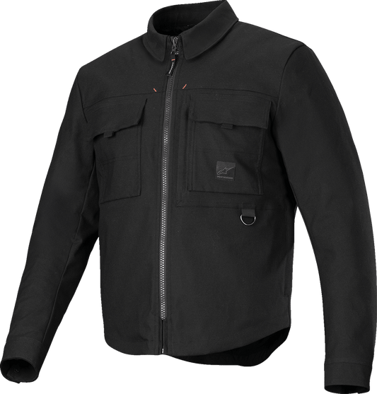 Alpinestars Bryon WR Water-Resistant Overshirt - Black, 2XL - Part 4300126-10-2X - Kelly Motorsports