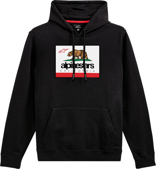 Alpinestars Cali 2.0 Hoodie in Black - 2XL (Part Number 12125191010102X) - Kelly Motorsports