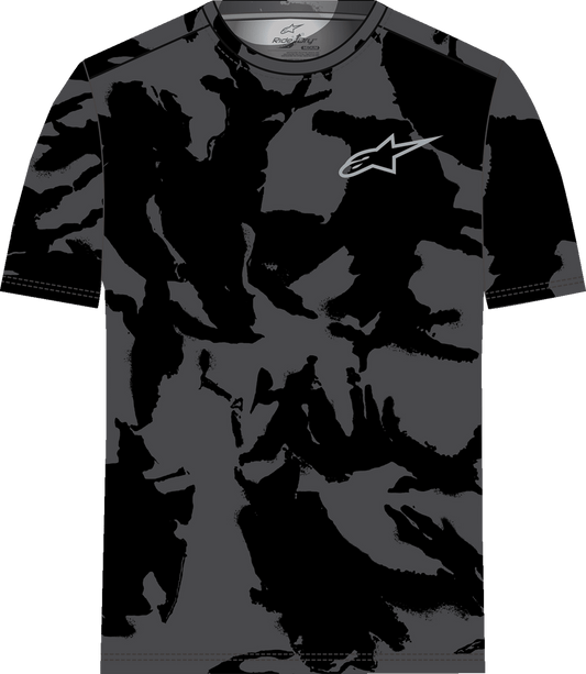 Alpinestars Camo Performance T-Shirt - Black/Camo, 2XL - Part Number 1214-70020-160-2XL - Kelly Motorsports