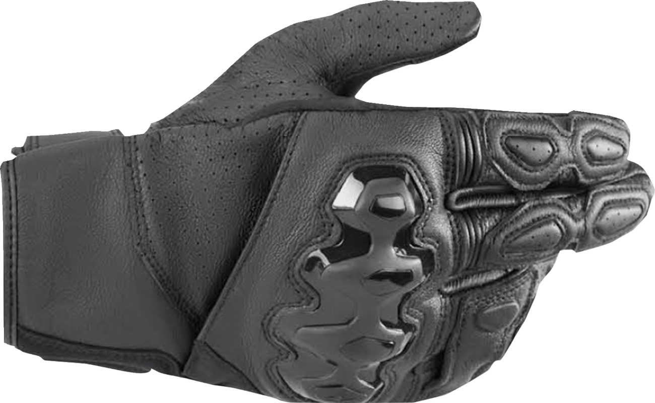 Alpinestars Celer V3 Leather Gloves - Black Medium (Part 3567024-1100-M) - Kelly Motorsports