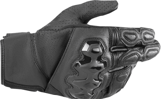 Alpinestars Celer V3 Leather Gloves - Black Medium (Part 3567024-1100-M) - Kelly Motorsports