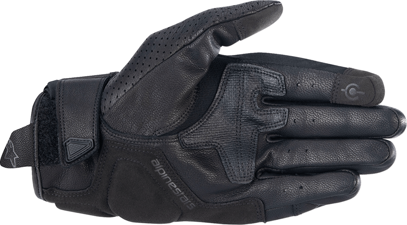 Alpinestars Celer V3 Leather Road Riding Gloves - Black/White, Medium (Part 3567024-12-M) - Kelly Motorsports