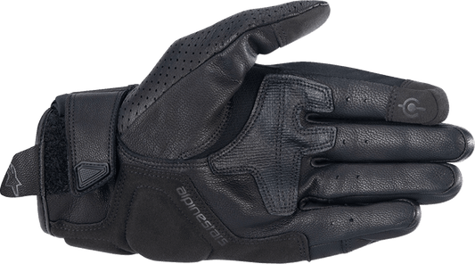 Alpinestars Celer V3 Leather Road Riding Gloves - Black/White, Medium (Part 3567024-12-M) - Kelly Motorsports