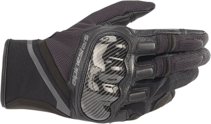 Alpinestars Chrome Gloves Black/Tar Gray Large - Model 3568721-1169-L - Kelly Motorsports