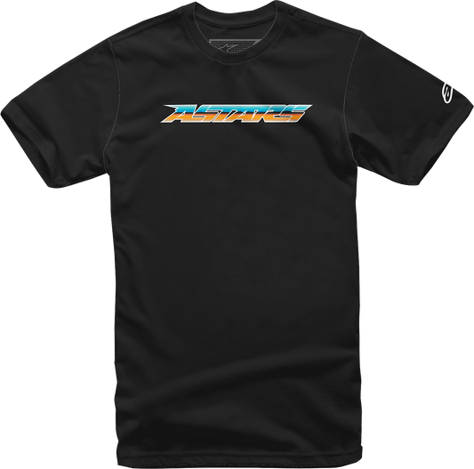 Alpinestars Chromium T-Shirt - Black, 2XL - Part Number 1232-72206-102X - Kelly Motorsports