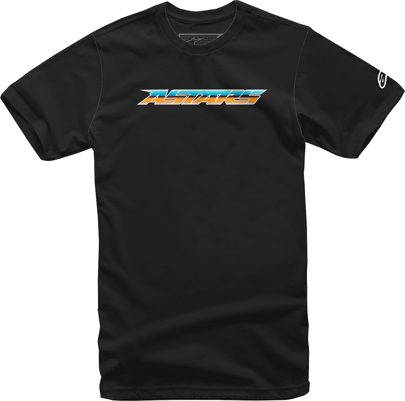 Alpinestars Chromium T-Shirt - Black - Large 1232-72206-10-L - Kelly Motorsports