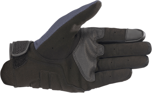 Alpinestars Copper Gloves Mood Indigo Small - Durable Motorcycle Gloves with Flexibility and Comfort - Kelly Motorsports