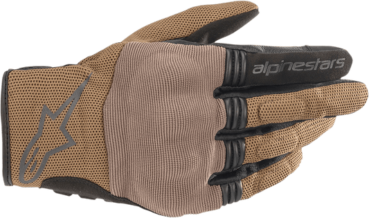 Alpinestars Copper Gloves Teak 2XL - Lightweight Motorcycle Gloves with Durable Synthetic Palm and Flexibility Features - Kelly Motorsports