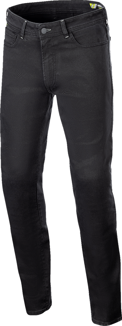 Alpinestars Copper V3 Denim Pants - Black US 32 / EU 48 - Durable Riding Jeans with Reinforced Protection and Comfort Fit - Kelly Motorsports