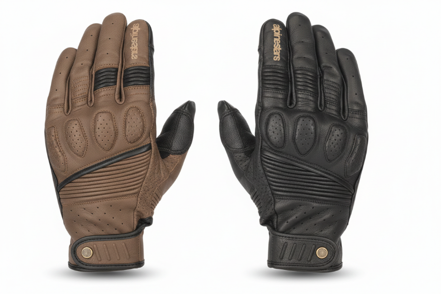 Alpinestars Crazy Eight Gloves Side by Side