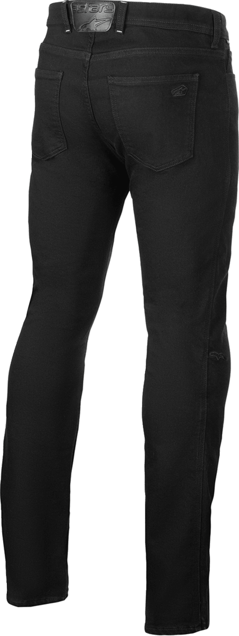 Alpinestars Cult-8 Stretch Denim Pants - Black US 28 / EU 44 with Nucleon Flex Plus Impact Protection - Kelly Motorsports