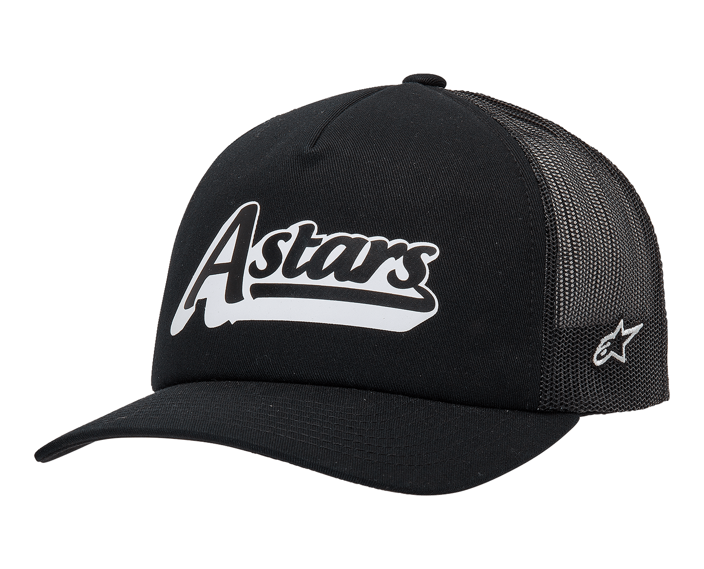 Alpinestars Delivery Trucker Hat - Black/Black, Part Number 1213810101010OS - Kelly Motorsports