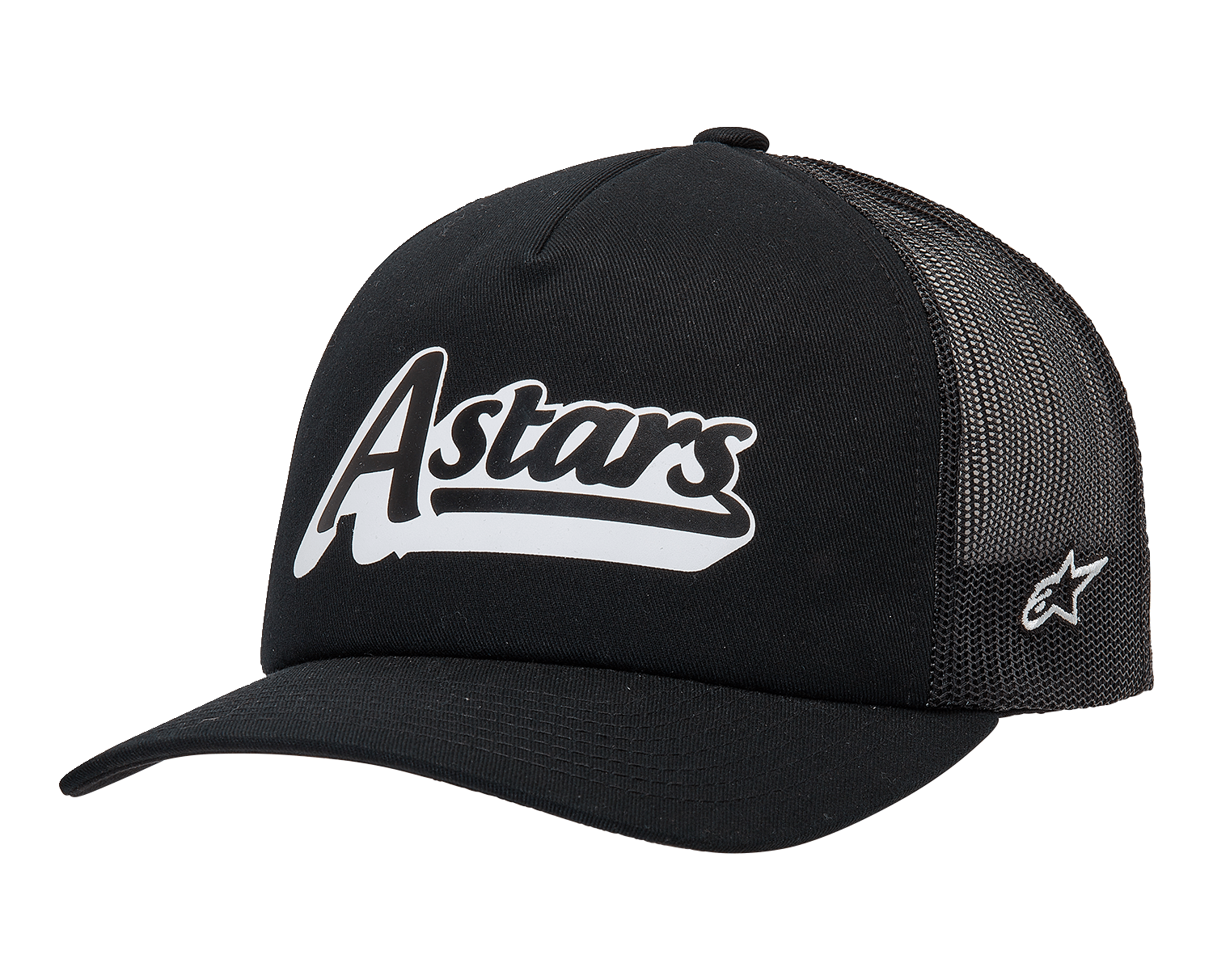 Alpinestars Delivery Trucker Hat - Black/Black, Part Number 1213810101010OS - Kelly Motorsports