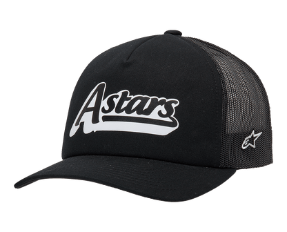 Alpinestars Delivery Trucker Hat - Black/Black, Part Number 1213810101010OS - Kelly Motorsports