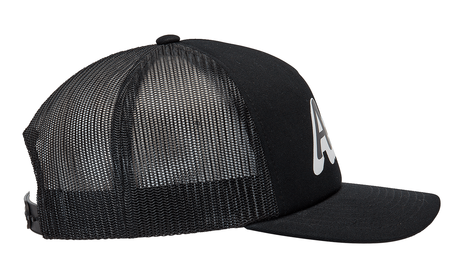 Alpinestars Delivery Trucker Hat - Black/Black, Part Number 1213810101010OS - Kelly Motorsports