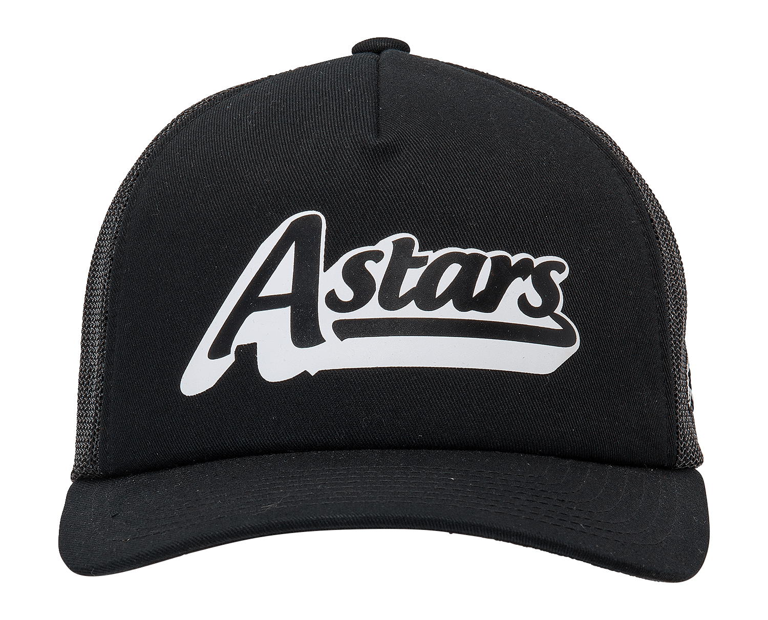 Alpinestars Delivery Trucker Hat - Black/Black, Part Number 1213810101010OS - Kelly Motorsports