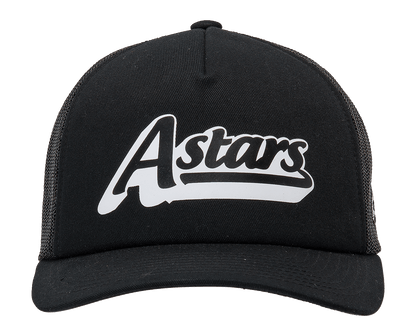 Alpinestars Delivery Trucker Hat - Black/Black, Part Number 1213810101010OS - Kelly Motorsports