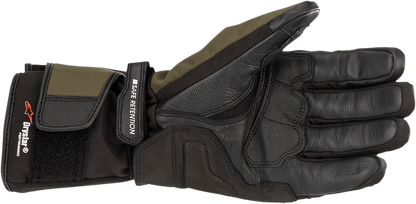 Alpinestars Denali Aerogel Drystar® Gloves - Black Forest/Fluo Yellow - XL - Kelly Motorsports