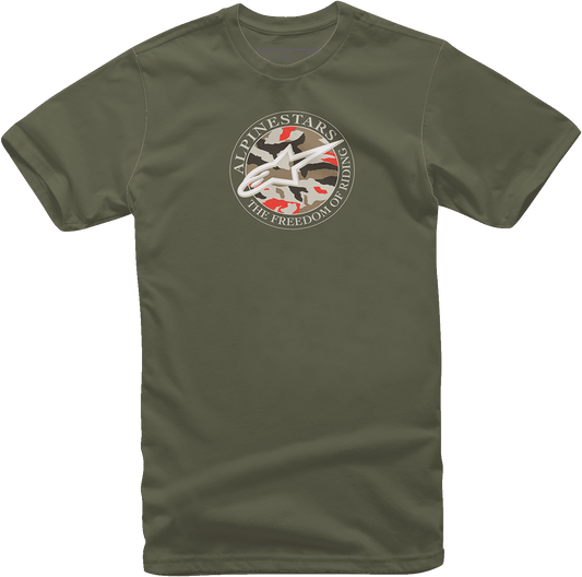 Alpinestars Dot Camo T-Shirt - Military Style, XL - 121372660690XL - Kelly Motorsports