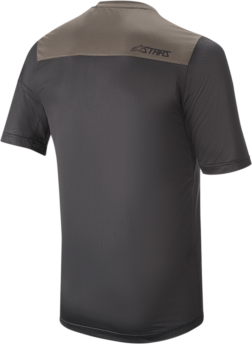 Alpinestars Drop 4.0 Short-Sleeve Jersey XL by Alpinestars - Black/Gray, Part 1766220-1065 - Kelly Motorsports