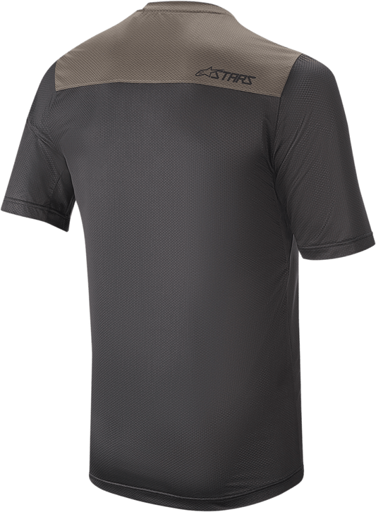 Alpinestars Drop 4.0 Short-Sleeve Jersey XL by Alpinestars - Black/Gray, Part 1766220-1065 - Kelly Motorsports