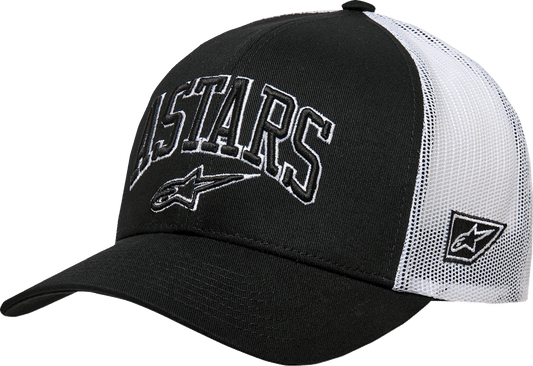 Alpinestars Dunker Hat - Black and White, One Size, Part 1214-81717-1020-OS - Kelly Motorsports