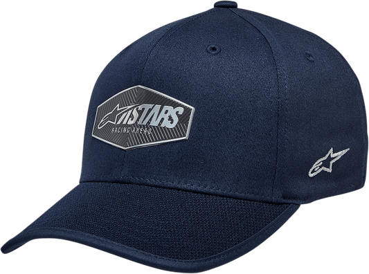 Alpinestars Emblem Hat Navy Large/XL - Part Number 12128133070L/XL - Kelly Motorsports