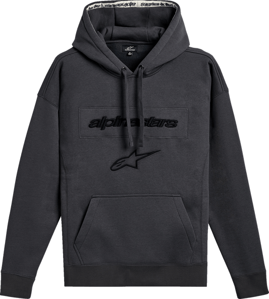 Alpinestars Exordium Pullover Hoodie - Gunmetal Large (Part 1215-51000-190-L) - Kelly Motorsports