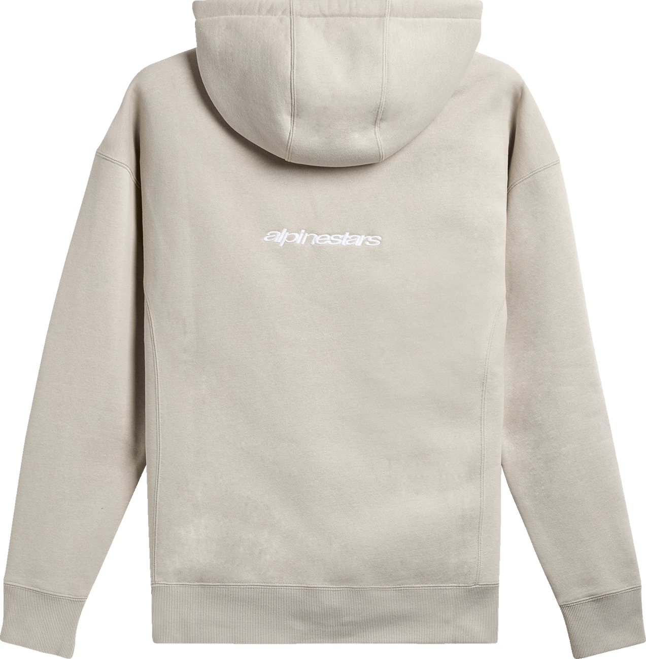 Alpinestars Exordium Pullover Hoodie Off White XL - Comfortable Oversized Fit with Embroidery Details - Kelly Motorsports