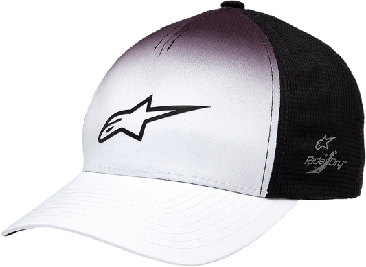 Alpinestars Faded Tech Hat - Black, One Size - Part 12128114010OS - Kelly Motorsports