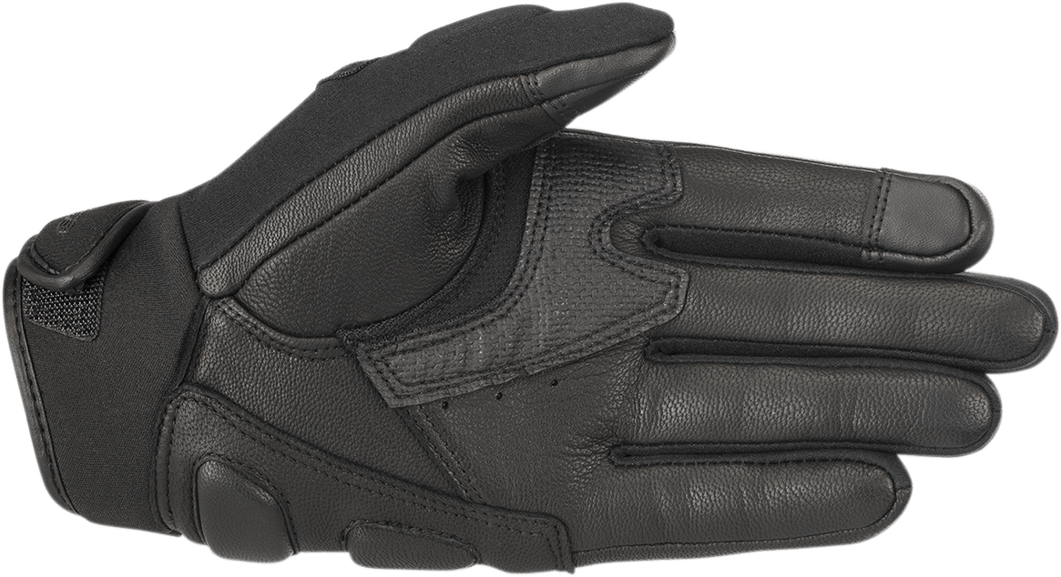 Alpinestars Faster Gloves 2XL Black/Black - Part 3567618-1100-2X - Kelly Motorsports