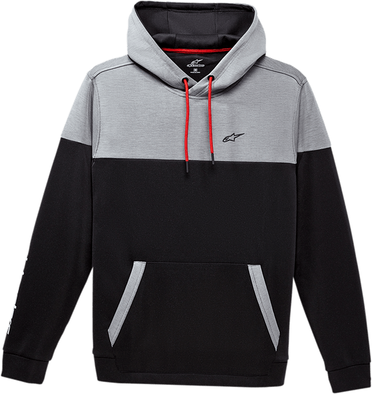 Alpinestars Focus Pullover Hoodie - Black, Large - 12305120010L - Kelly Motorsports