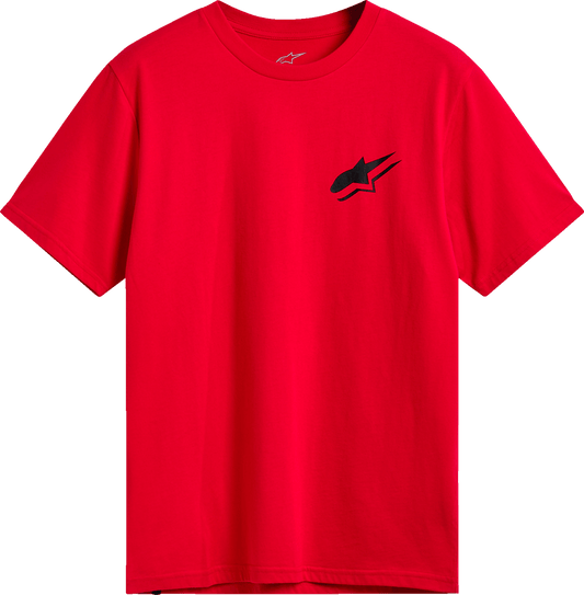 Alpinestars Formulate CSF T-Shirt - Red, Medium - Part Number 1215-72210-30-M - Kelly Motorsports