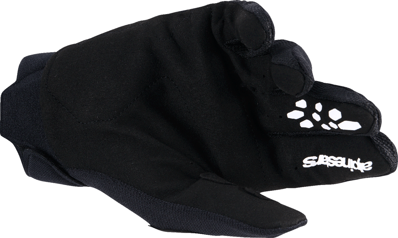 Alpinestars Full Bore V2 Gloves - Black/White Large (Part 3560426-12-L) - Kelly Motorsports