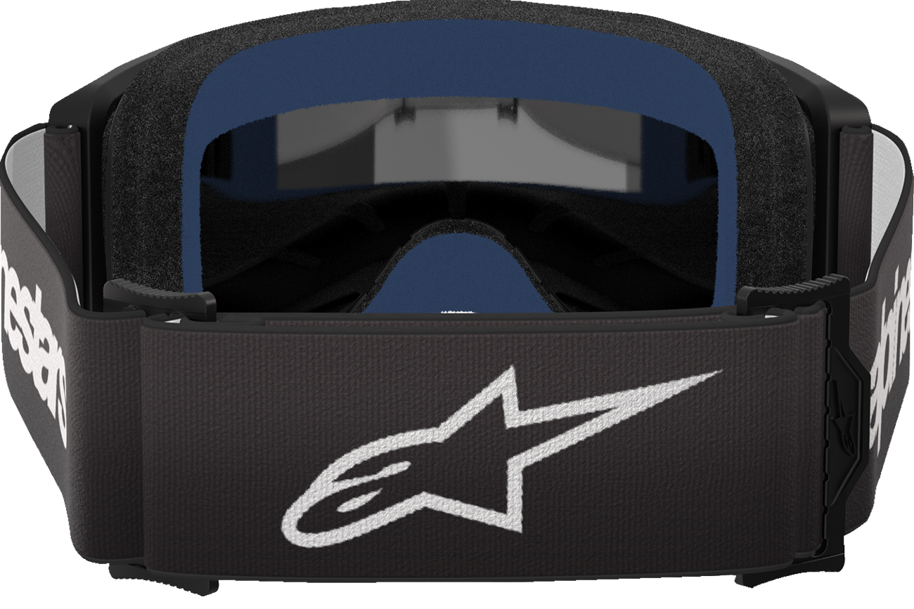 Alpinestars GOGGLES Vision 3 Wordmark Black with Silver Mirror Lens - Part 5103225 - 1456 - Kelly Motorsports