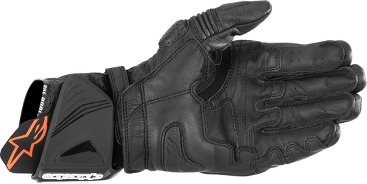Alpinestars GP Pro R4 Gloves - Black, 3XL - High-Performance Racing Gauntlet Gloves - Kelly Motorsports