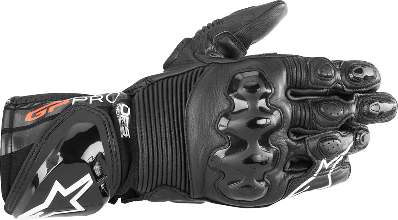 Alpinestars GP Pro R4 Gloves - Black Medium (Part 3556724-10-M) - Kelly Motorsports