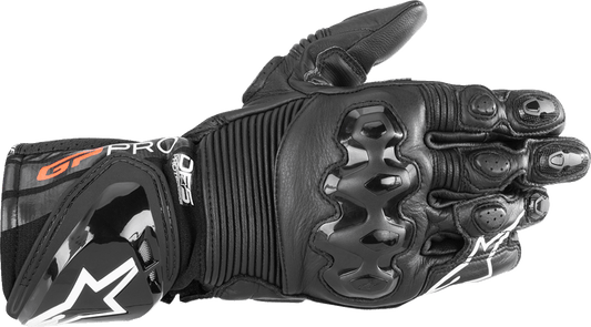 Alpinestars GP Pro R4 Gloves - Black Medium (Part 3556724-10-M) - Kelly Motorsports