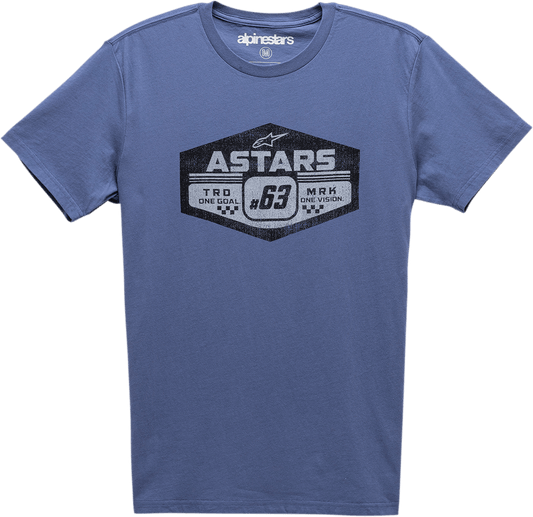 Alpinestars Gripper T-Shirt - Blue - XL by Alpinestars Part 12117400472XL - Kelly Motorsports