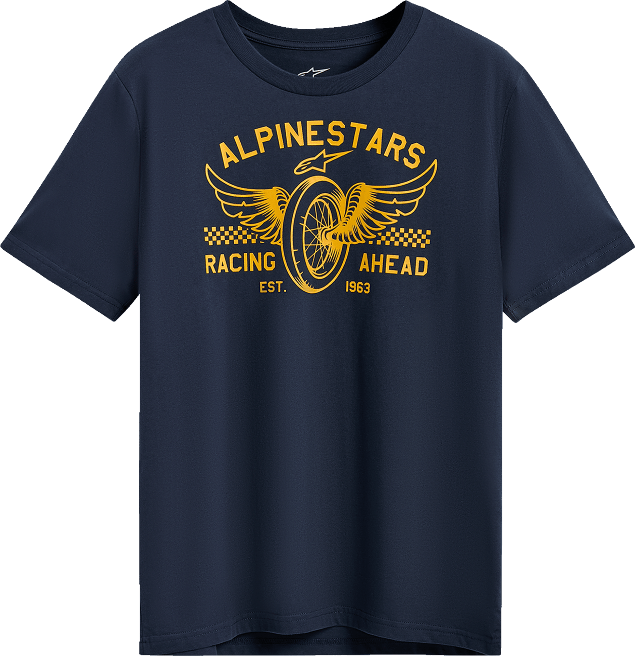 Alpinestars Heritage Patch CSF T-Shirt - Navy - Medium (Part No. 1235-72355-70-M) - Kelly Motorsports