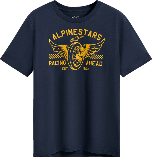 Alpinestars Heritage Patch CSF T-Shirt - Navy - Medium (Part No. 1235-72355-70-M) - Kelly Motorsports
