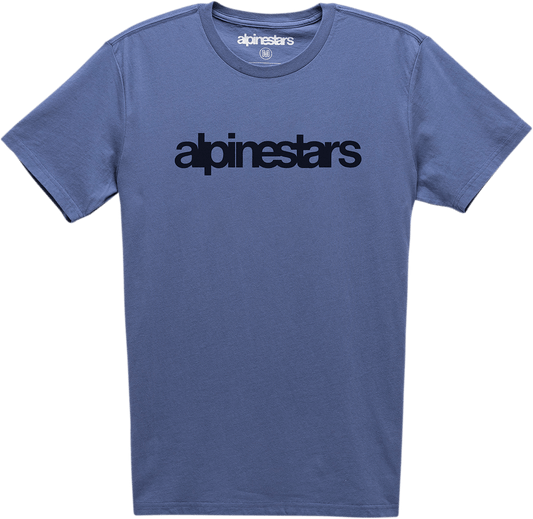 Alpinestars Heritage Word T-Shirt - Blue - XL 12107300672XL - Kelly Motorsports