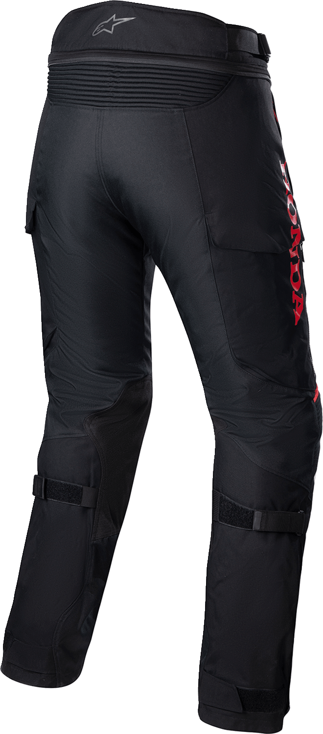 Alpinestars Honda Bogotà Pro Drystar® Pants - Black/Red, Large (Part 3226723-13-L) - Kelly Motorsports