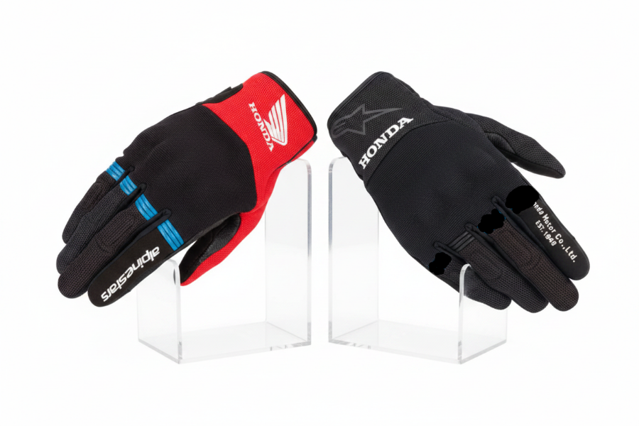 Alpinestars Honda Copper Gloves - Side by Side