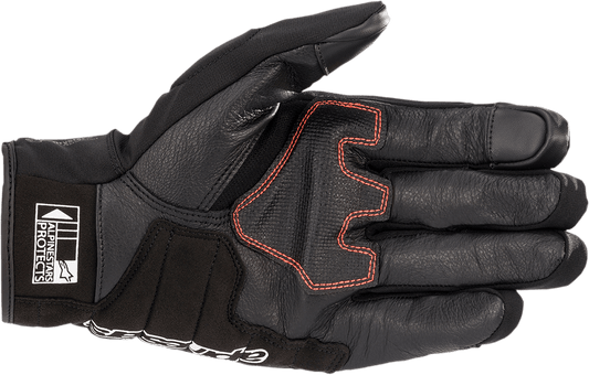 Alpinestars Honda SMX Z Drystar® Gloves - Black/Blue/Bright Red, Size Medium (Part 3527321-1737-M) - Kelly Motorsports