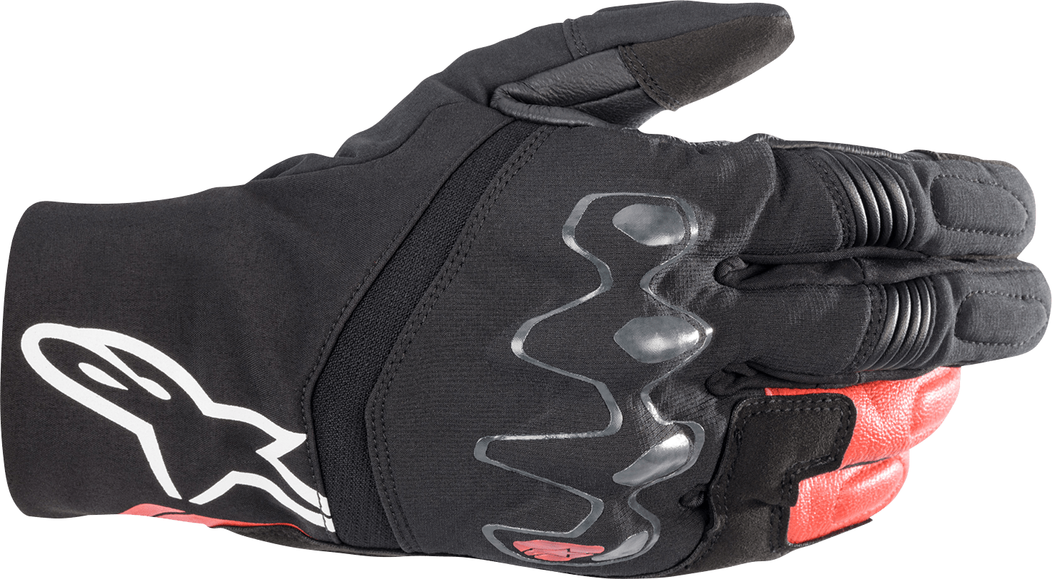Alpinestars Hyde XT DrystarXF® Gloves 3XL - Black and Bright Red - Kelly Motorsports