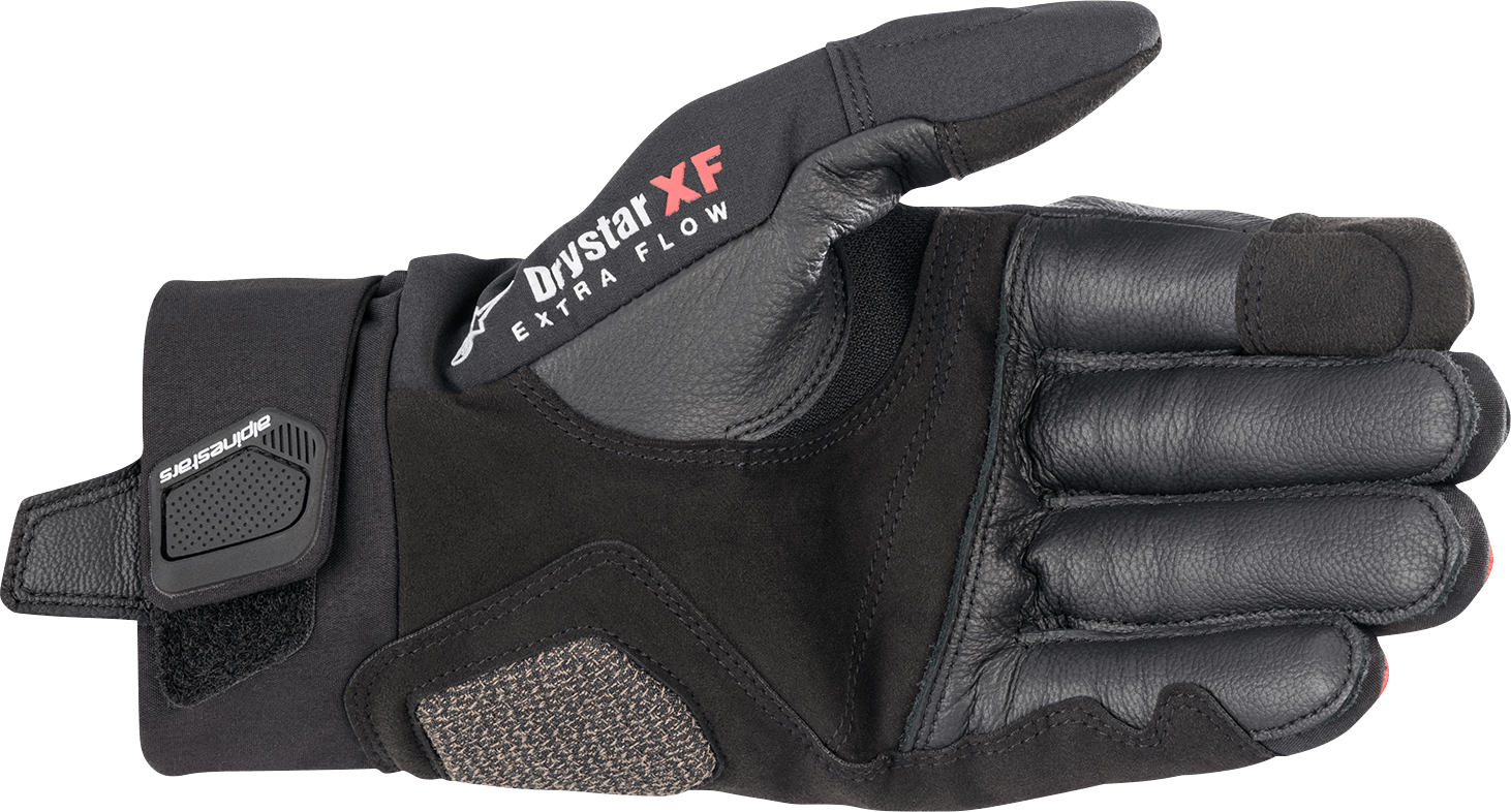 Alpinestars Hyde XT DrystarXF® Gloves 3XL - Black and Bright Red - Kelly Motorsports