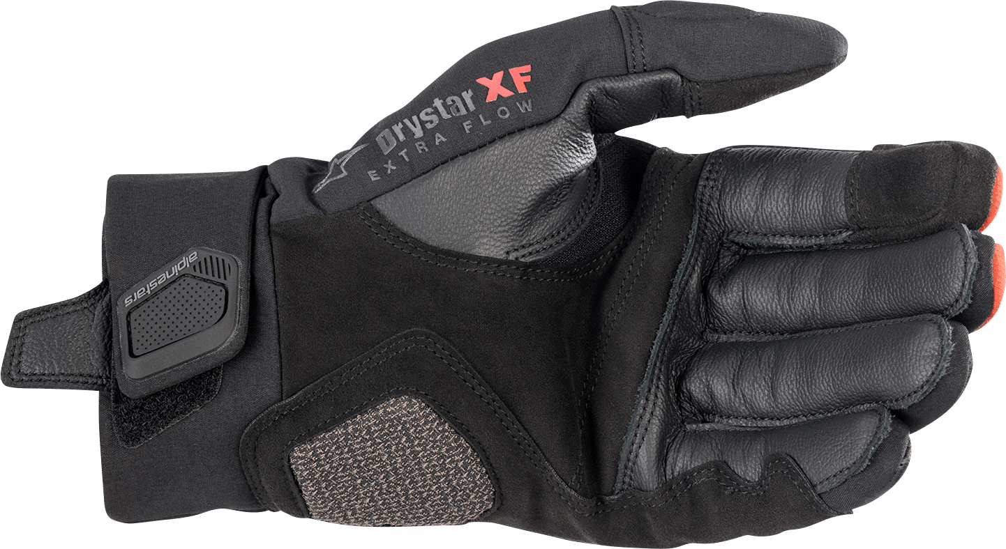 Alpinestars Hyde XT DrystarXF® Gloves - Fire Red/Black, Size Large - Kelly Motorsports